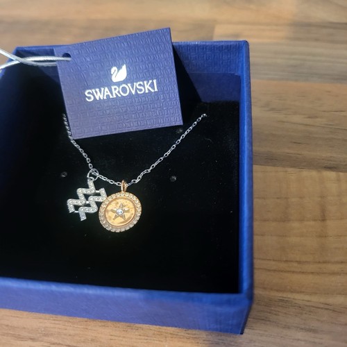 Swarovski zodiac necklace - zodiac,