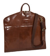 Luxury Leather Suit Carrier