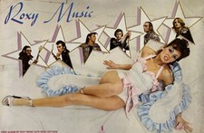 ROXY MUSIC - 'First Album' LP Window Poster Glam Rock - 10"x6" reprint