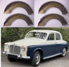 ROVER P4 (60, 75, 80, 90, 100, 105r, 105s, 110) Rear Brake Shoes Set (1950- 64)