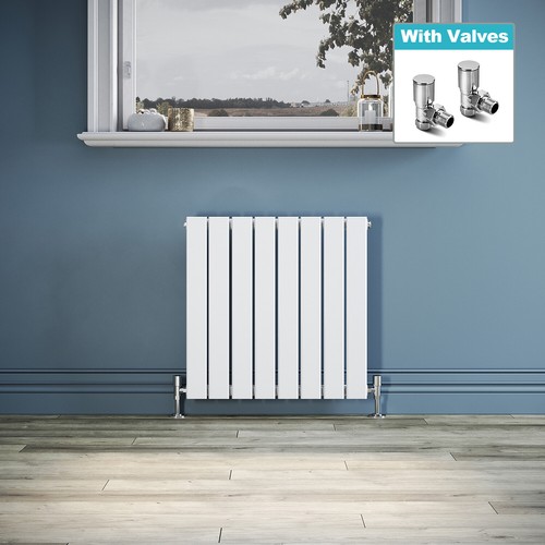 White radiator 600 flat - radiator,