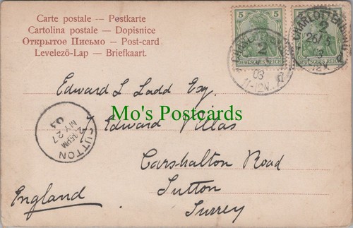 Genealogy postcard ladd 7 - genealogy,