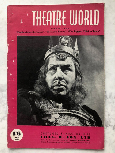 1951 theatre world - 1951, magazine