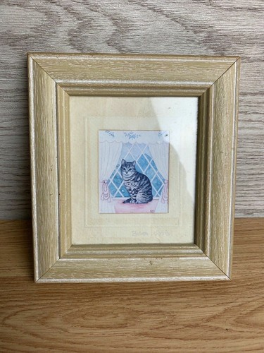 Sharon jervis framed cat - jervis,