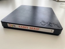 Sizzix Sassy Serif Bigz  Large