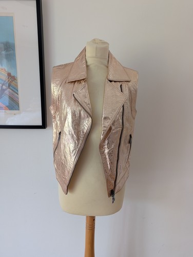 Pinko rose gold - rose, leather