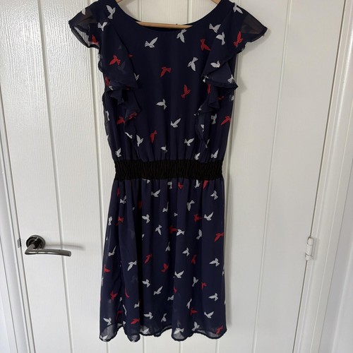 Amaryllis navy bird - navy,
