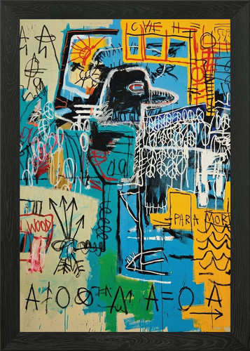 Jean michel basquiat bird - jean-michel,