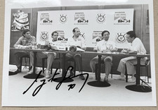 AYRTON SENNA SIGNED AUTOGRAPH