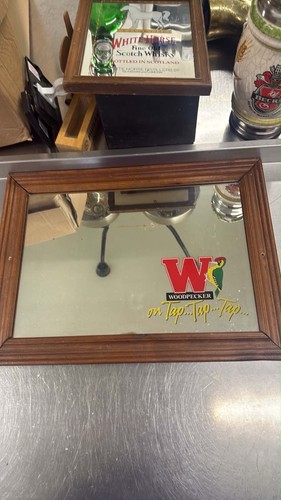 Vintage woodpecker cider bar - vintage,