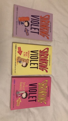 Shrinking violet books - violet,