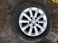 04-08 VW GOLF MK5 1X 15 INCH ALLOY WHEEL 6.5J ET50 1K0601025AK
