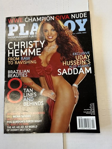 Playboy magazine april 2005 - magazine,