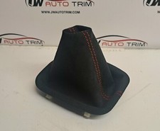 BMW E30 M Sport / M3  - gear gaiter genuine alcantara - any colour stitching.