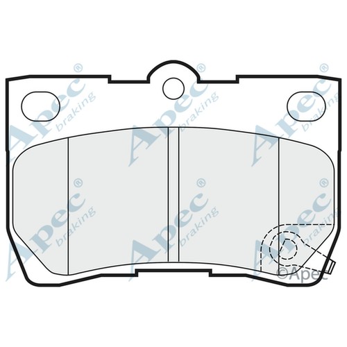 Brake pads set for - brake,
