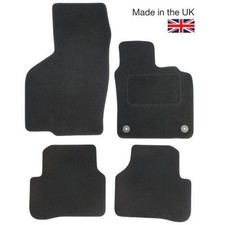 For Honda Accord MK8 2008-2012 Fully Tailored 4 Piece Car Mat Set 2 Oval Clips