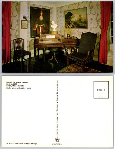 House seven gables parlor - of,