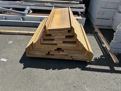 Oak timber staircase - timber,