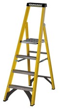 4 Tread Fibreglass Platform Step Ladder - YOUNGMAN