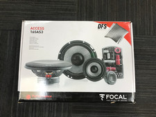 Focal 165AS3 - 240 Watts 6.5" 16.5cm 3-Way Front Rear Door Dash Car Speaker Kit