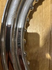 16 inch 3.00 40 hole chromed