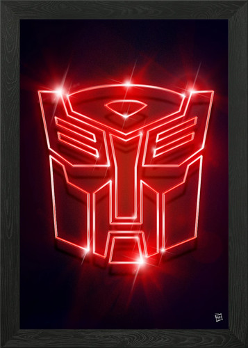 Transformers autobots neon - transformers,