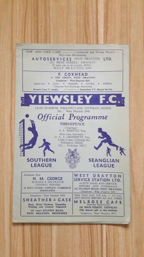 Yiewsley burton albion - yiewsley,