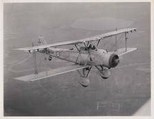 VICKERS VILDEBEEST TORPEDO BOMBER RAF K4164 PROTOTYPE LARGE VINTAGE PHOTO