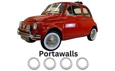 R12" WHITE WALL TYRE TRIMS