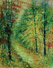 Original oil and mixed media