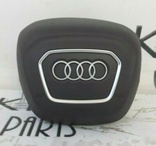 AUDI A4 S4 B9 8W Q7 4M Q8 2016-ON STEERING WHEEL A I R-B A G COVER ONLY BLACK