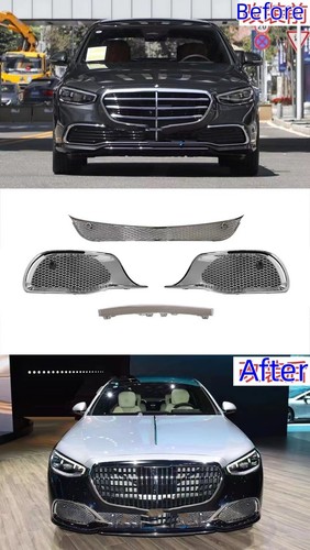 Front lower grille mesh - front,