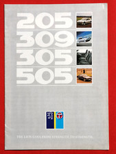 1987 PEUGEOT RANGE Sales