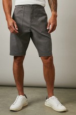 Maine Grey Shorts Mens Casual