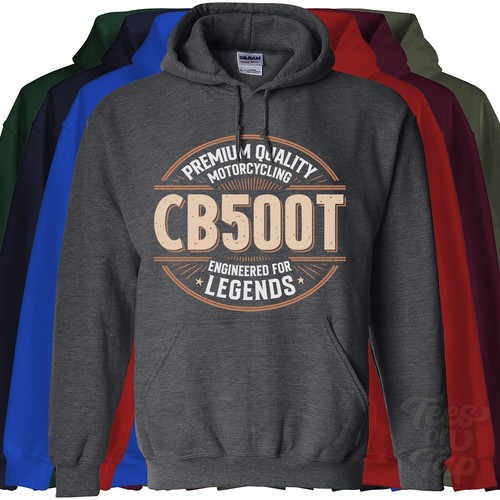 Cb500t hoodie premium - cb500t,