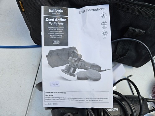 Halfords dual action 600w car - halfords,