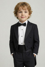 Baby  Boys Tuxedo Morning Tail