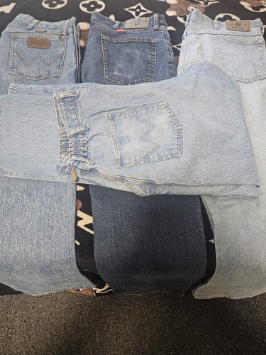 Pairs wrangler jeans joblot - pairs,