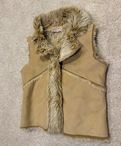 Next girls beige faux suede - next,