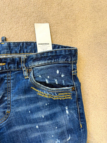 Dsquared2 mens blue distressed - dsquared2,