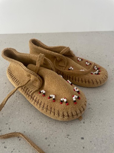 Minnetonka sheepskin booties - minnetonka,