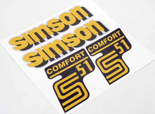 Simson s51 comfort sticker - simson,