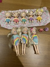 Vintage 90s Tyco Quints - 3 Cousins & 5 Babies Dolls
