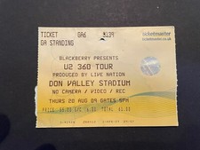 Ticket 2009 - u2,