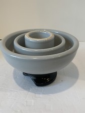 Vintage  Porcelain Ceramic Telephone Pole Electrical Insulator