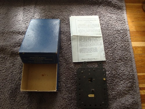 Vintage meccano clockwork - vintage,