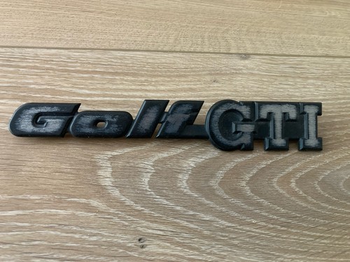 Mk2 golf gti rear badge - mk2,