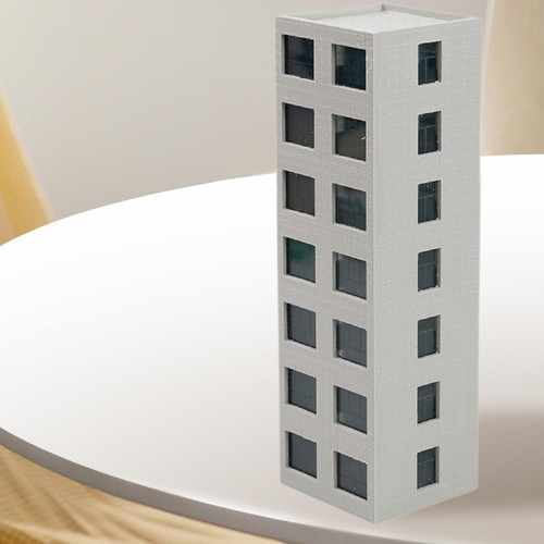 Model railway buildings - model,