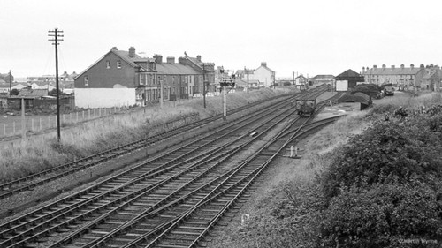 Photo 6x4 towyn goods - goods, yard