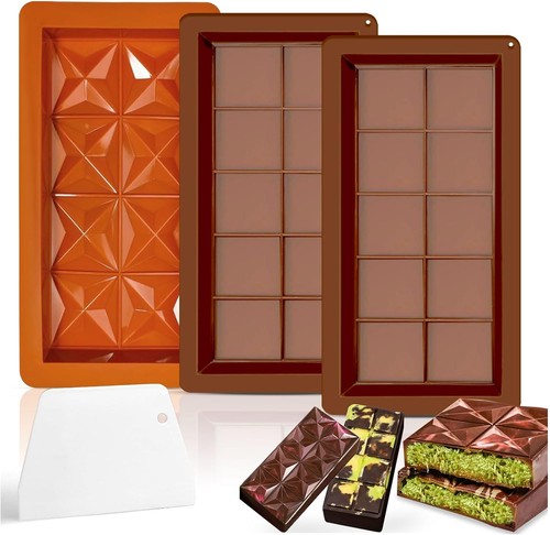 Deep chocolate moulds 3pcs - moulds,,
